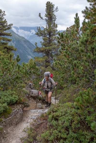 Aufstieg im Rainbachtal zur Rainbachscharte