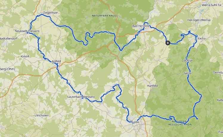 BahnradwefHessen Bahnradweg Hessen 260km