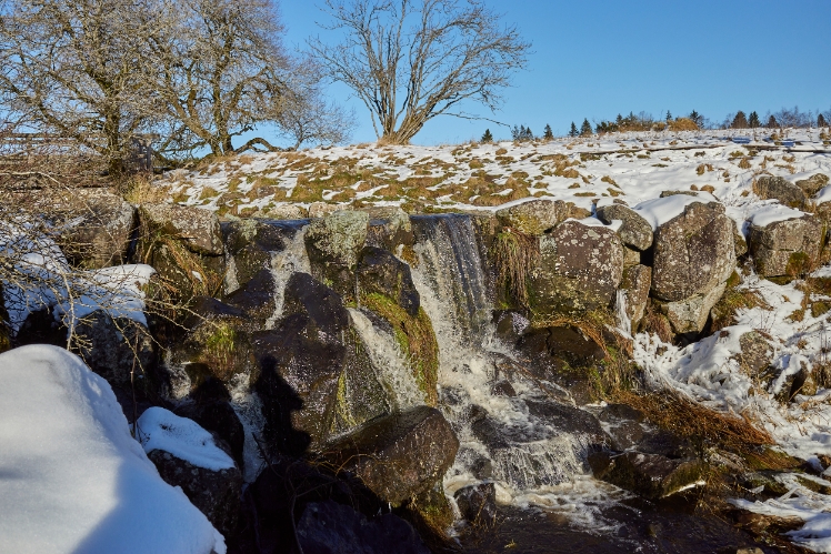 Wasserfall Eisgraben auf der Langen Rhön